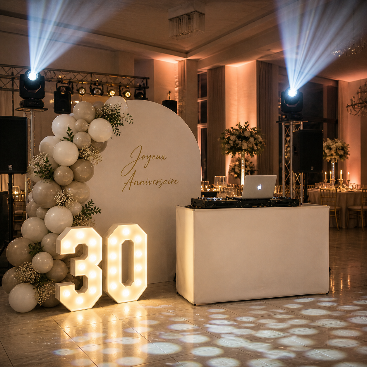 Pack anniversaire adulte premium